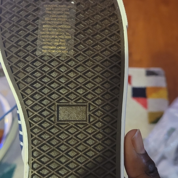 Avon Cushion Walk Women's Size 10 Sneakers Navy Blue/White - Picture 5 of 6